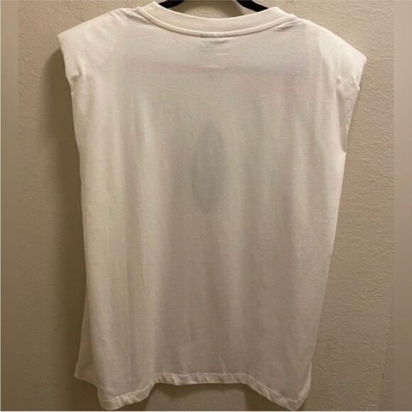 FARM RIO NWT nature is the future embroidered organic cotton top White Size S - Picture 11 of 13